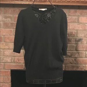 Merona Black Sweater Size Medium
